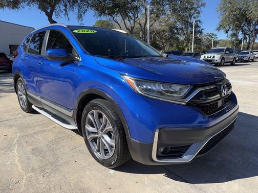 Blue 2020 Honda CR-V Touring