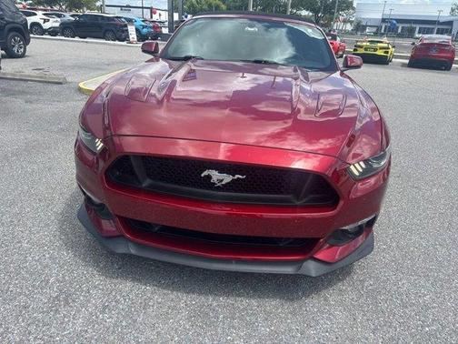 Red 2017 Ford Mustang GT Premium