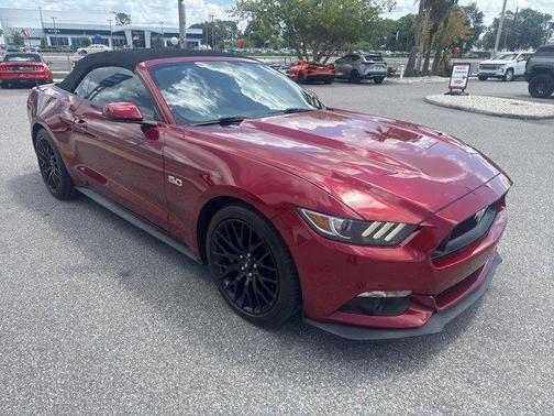 Red 2017 Ford Mustang GT Premium