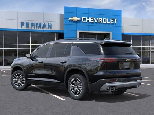 Black 2026 Chevrolet Traverse LT