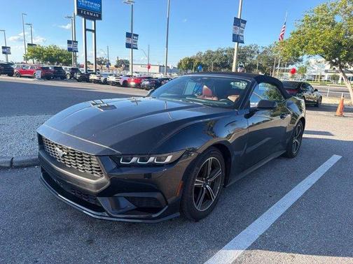 Gray 2024 Ford Mustang EcoBoost Premium