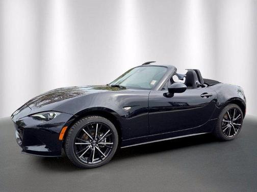 Jet Black Mica 2024 Mazda MX-5 Miata Grand Touring