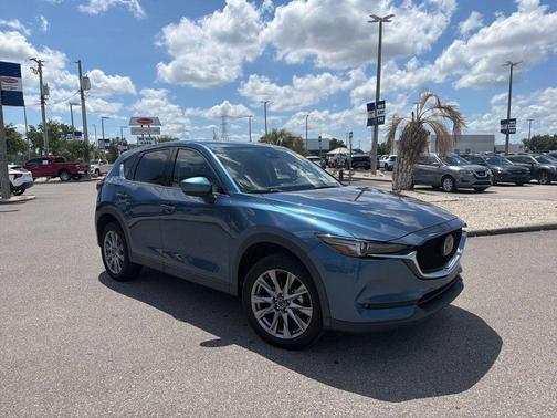 Eternal Blue Mica 2021 Mazda CX-5 Grand Touring