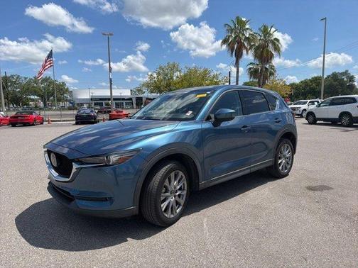 Eternal Blue Mica 2021 Mazda CX-5 Grand Touring