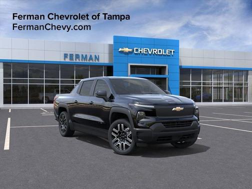 Black 2026 Chevrolet Silverado EV WT