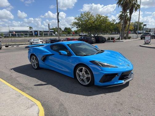 Rapid Blue 2025 Chevrolet Corvette Stingray w/2LT