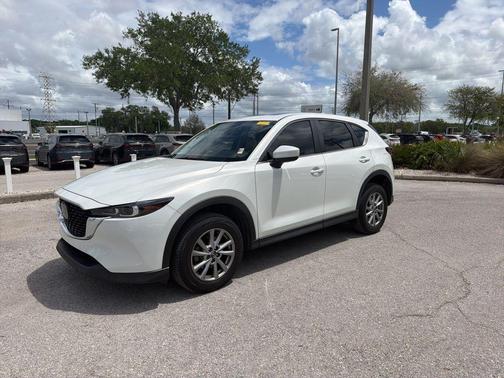 Rhodium White Metallic 2023 Mazda CX-5 Preferred
