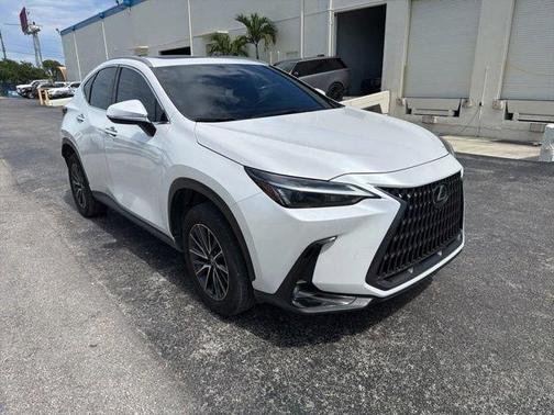 White 2024 Lexus NX 350h Base
