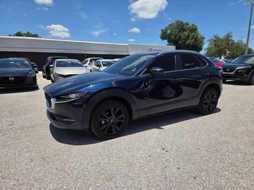 Deep Crystal Blue Mica 2024 Mazda CX-30 Select