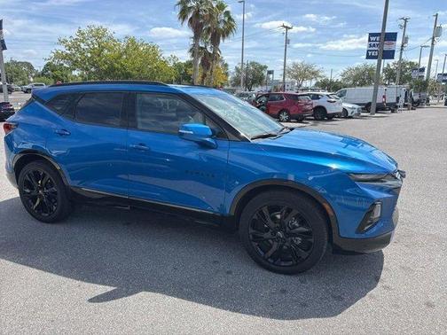 Bright Blue Metallic 2021 Chevrolet Blazer RS