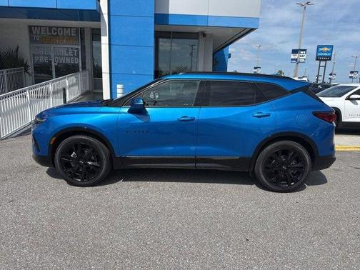 Bright Blue Metallic 2021 Chevrolet Blazer RS