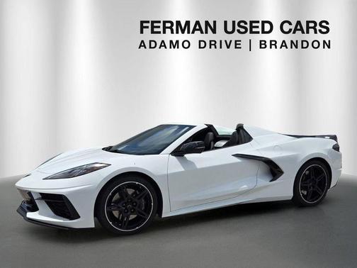 Arctic White 2023 Chevrolet Corvette Stingray w/3LT