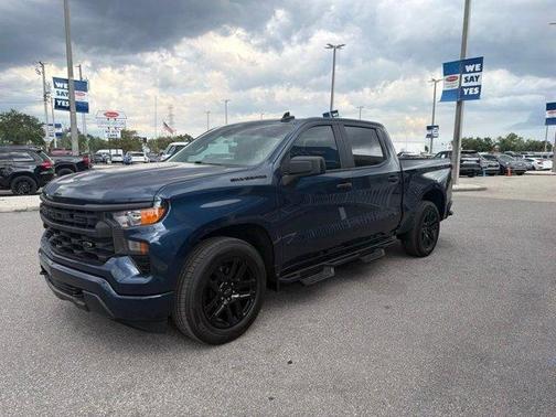 Northsky Blue Metallic 2022 Chevrolet Silverado 1500 Custom