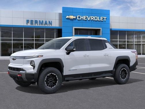 White 2026 Chevrolet Silverado EV Trail Boss
