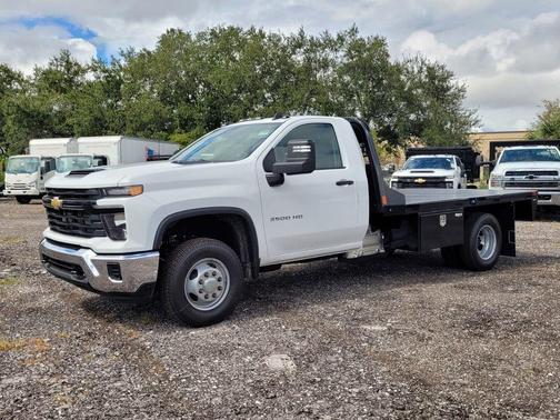 White 2025 Chevrolet Silverado 3500 WT