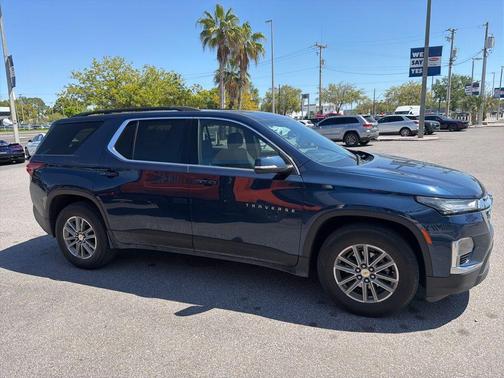 Northsky Blue Metallic 2023 Chevrolet Traverse LT Cloth