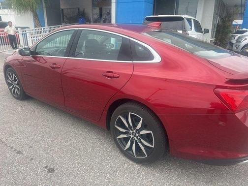 Radiant Red 2024 Chevrolet Malibu RS