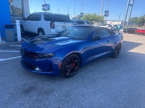 Riverside Blue Metallic 2023 Chevrolet Camaro LT1