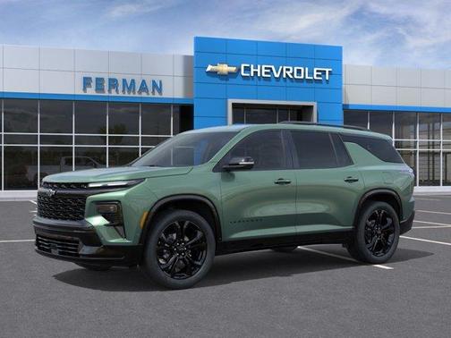 Green 2027 Chevrolet Traverse RS