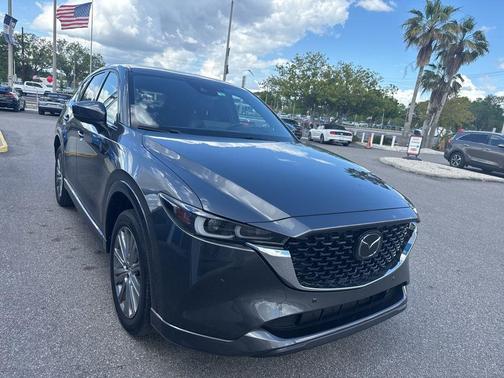 Machine Gray Metallic 2023 Mazda CX-5 2.5 Turbo Signature