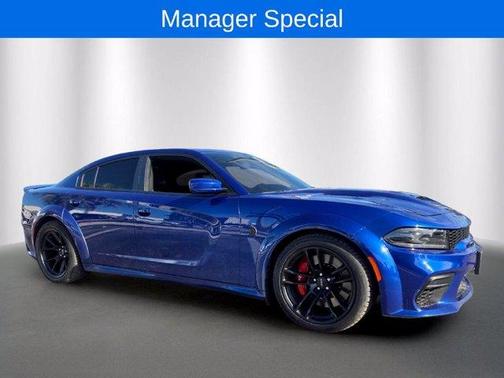 Indigo Blue 2022 Dodge Charger SRT Hellcat Widebody