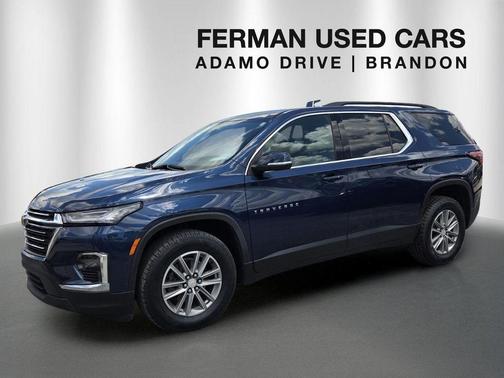 Northsky Blue Metallic 2023 Chevrolet Traverse LT Cloth