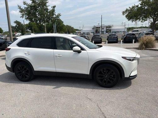 Snowflake White Pearl 2023 Mazda CX-9 Touring Plus