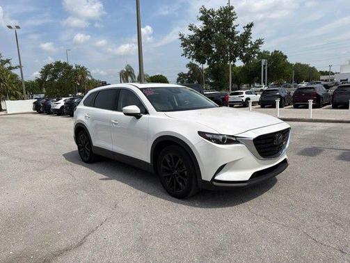 Snowflake White Pearl 2023 Mazda CX-9 Touring Plus