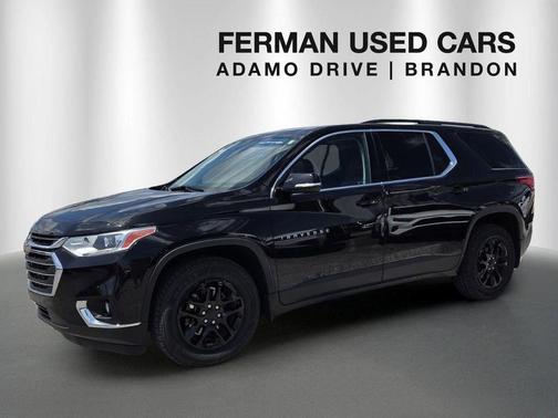 Mosaic Black Metallic 2019 Chevrolet Traverse LT Cloth