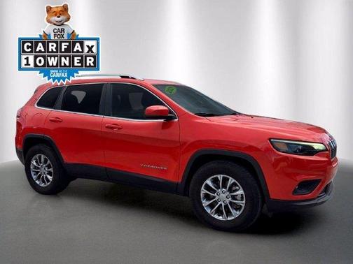 Spitfire Orange Clearcoat 2021 Jeep Cherokee Latitude Lux