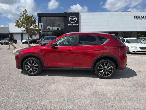 Soul Red Crystal Metallic 2018 Mazda CX-5 Touring