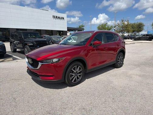 Soul Red Crystal Metallic 2018 Mazda CX-5 Touring
