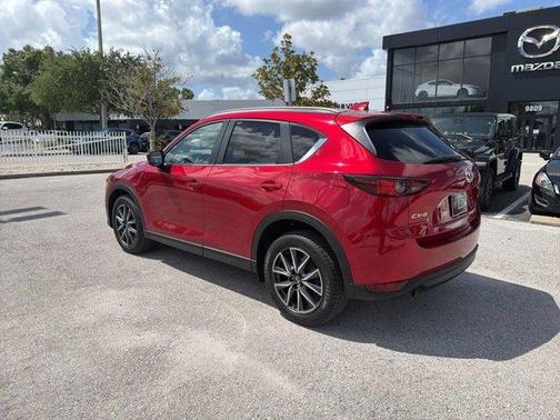 Soul Red Crystal Metallic 2018 Mazda CX-5 Touring