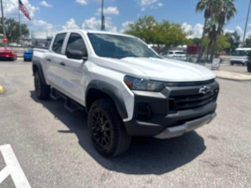 Summit White 2023 Chevrolet Colorado Trail Boss