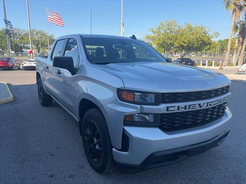 Silver Ice Metallic 2022 Chevrolet Silverado 1500 Limited Custom