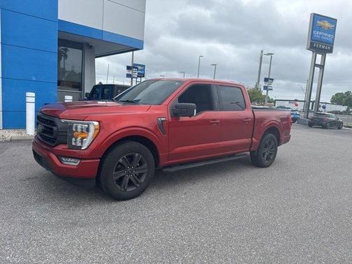 Red 2023 Ford F-150 XLT