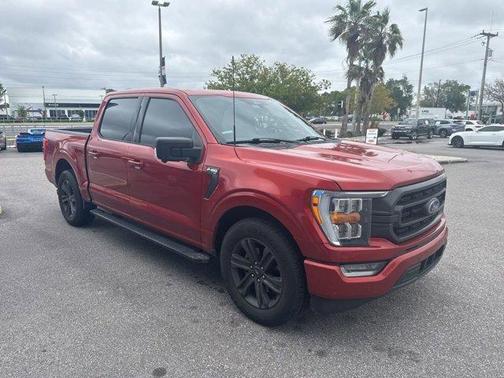Red 2023 Ford F-150 XLT