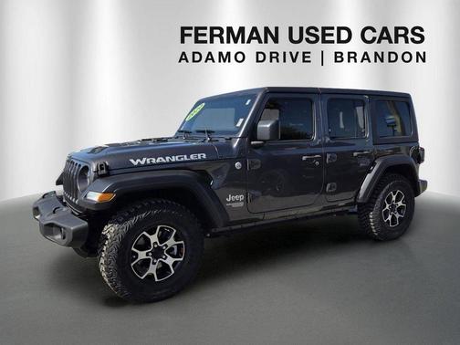Granite Crystal Clearcoat Metallic 2020 Jeep Wrangler Unlimited Sport