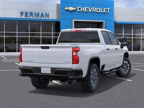 Summit White 2026 Chevrolet Silverado 2500 Custom