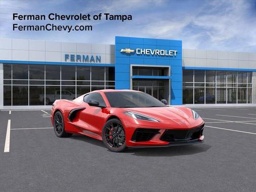 Red 2026 Chevrolet Corvette Stingray w/1LT