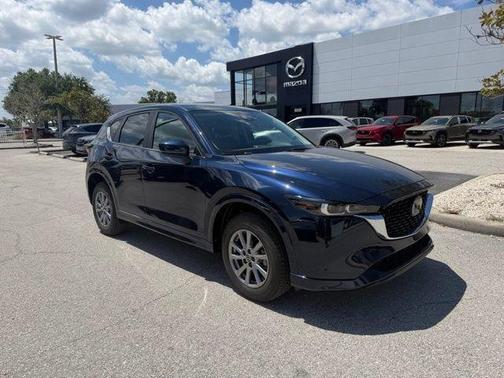 Deep Crystal Blue Mica 2025 Mazda CX-5 2.5 S Select Package