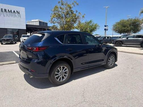 Deep Crystal Blue Mica 2025 Mazda CX-5 2.5 S Select Package