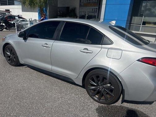 Classic Silver 2025 Toyota Corolla SE
