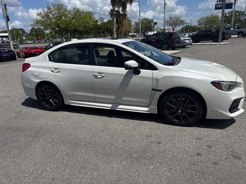 Crystal White Pearl 2019 Subaru WRX Limited