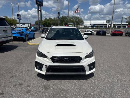 Crystal White Pearl 2019 Subaru WRX Limited