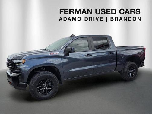 Shadow Gray Metallic 2021 Chevrolet Silverado 1500 LT Trail Boss