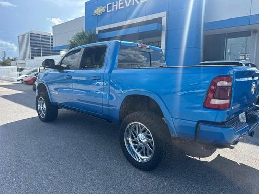 Hydro Blue Pearlcoat 2021 RAM 1500 Laramie