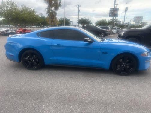 Grabber Blue 2023 Ford Mustang GT Premium