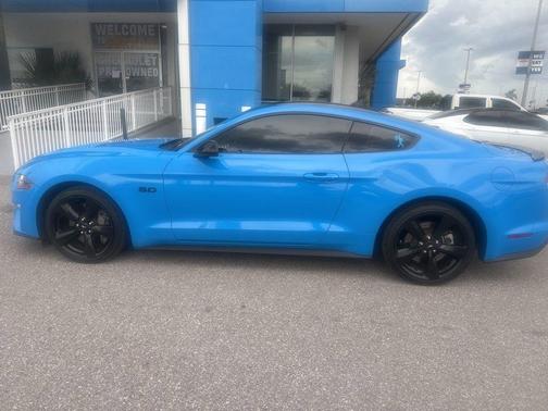 Grabber Blue 2023 Ford Mustang GT Premium