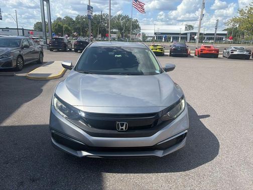Silver 2019 Honda Civic LX